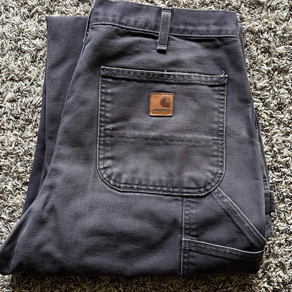 Carhartt Faded Distressed Work Pants 31x30